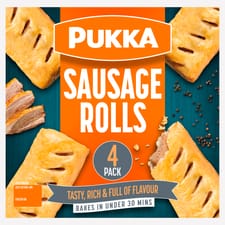 Pukka 4 Sausage Rolls 360g