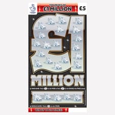 National Lottery £5 £1 Million Scratchcard Game