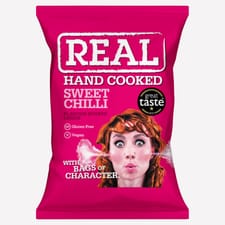 REAL Sweet Chilli Crisps 35g