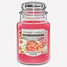 Yankee Hi Large Jar Sugared Strawberry 538g