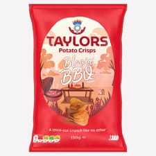 Taylors Snacks Blazin BBQ 8 x 150g
