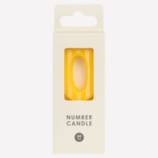 Table Fun Number 0 Candle 