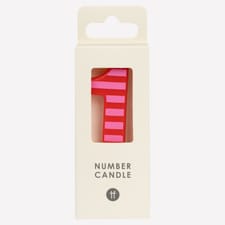 Table Fun Number 1 Candle