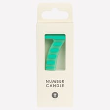 Table Fun Number 7 Candle