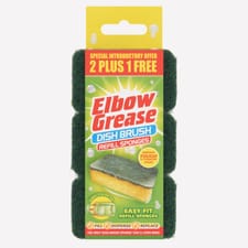 Elbow Grease 3 Dish Brush Refill Sponges