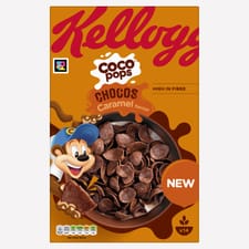 Kellogg's Coco Pops Chocos Caramel Cereal 430g