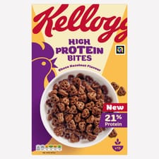 Kellogg's High Protein Bites Choco Hazelnut Cereal 400g