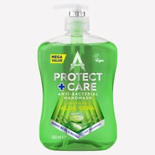 Astonish Protect + Care Anti-Bacterial Handwash Aloe Vera 600ml