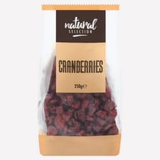 Natural Selection Wholefoods Cranberries 250g