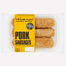 We Hae Meat Chippy Style Pork Sausages 300g