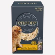 Encore Deluxe Collection Dog Food in Jelly 5x 100g