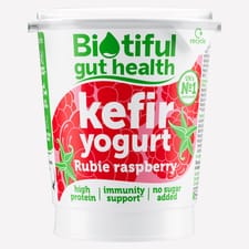 Biotiful Gut Health Kefir Yogurt Rubie Raspberry 350g