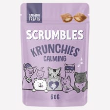 Scrumbles Krunchies Cat Calming Pillow Treats 60g
