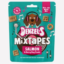 Denzel's Mixtapes Salmon & Mixed Berries Dog Treats 90g