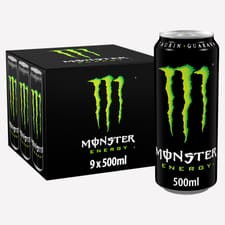 Monster Energy Drink 9 x 500ml