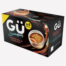 Gü Chocolate & Hazelnut Sundae (4 x 80g) 320g