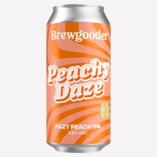 Brewgooder Peachy Daze Hazy Peach IPA 440ml