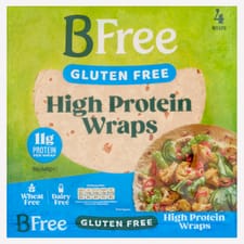 BFree Gluten Free High Protein Wraps 4 Pack