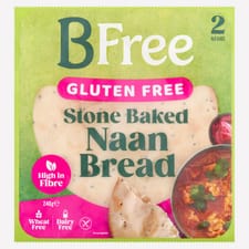 BFree Stone Baked Naan Bread 240g