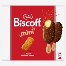 LOTUS MINI CHOCOLATE STICK 6PK 360ML