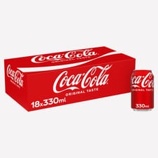 Coca-Cola Original Taste 18 x 330ml Cans