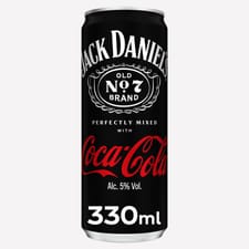 Jack Daniels & Coca Cola 330ml