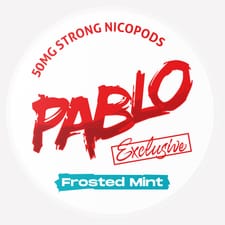 Pablo Frosted Mint Nicotine Pouches 50mg