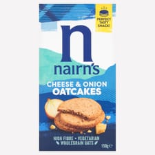 Nairn's Cheese & Onion Oatcakes 150g