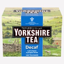 Yorkshire Tea Decaffeinated 160 Tea Bags 500g