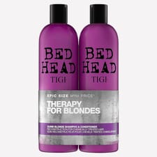 TIGI Bed Head Dumb Blonde Twin Pack 2x 750ml