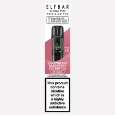 Elfbar 600 Prefilled Pod Strawberry Raspberry Cherry Ice