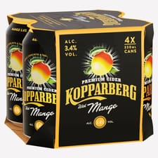 Kopparberg Premium Cider Mango 4 x 330ml