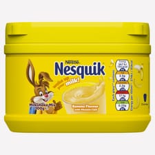Nesquik Banana Flavour Milkshake Mix 300g
