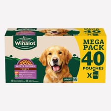 Winalot Pouch Meaty Chunks in Gravy 100g 40pk