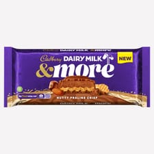 Cadbury Dairy Milk &More Nutty Praline Crisp 180g