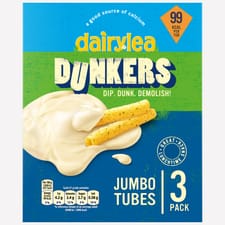 Dairylea Dunkers Jumbo Processed Cheesesnack 123g