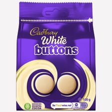 Cadbury Buttons White Chocolate 100g