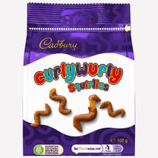 Cadbury Curlywurly Squirlies Chocolate 100g