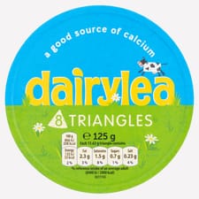 Dairylea Regular Processed Cheese-portions 125g
