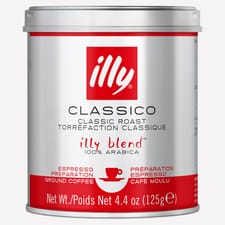 Illy Classic Roast Ground Coffee 125g