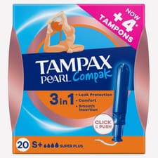 Tampax Compak Super Plus 20 Pack