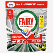 Fairy Platinum Dish Tabs Lemon 36S