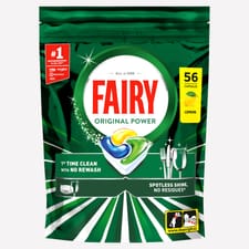 Fairy Original Dishwash Tabs Lemon 56s