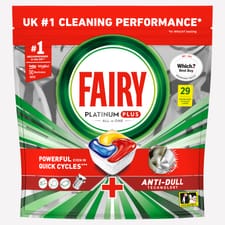 Fairy Platinum Plus All In One Lemon 29 Dishwasher Tabs