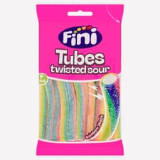 Fini Fizzy Rainbow Tubes 180g