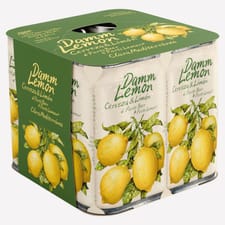 Damm Lemon Flavoured Beer 4 x 330ml