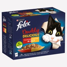 Felix Doubly Delicious Countryside Selection in Jelly 12 x 85g