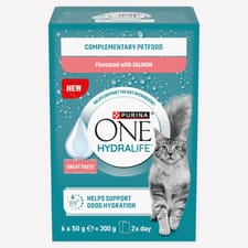 Purina One Hydralife Salmon 6 pack 50g