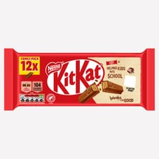 Kit Kat 2 Finger Orange Chocolate Biscuit Bar 12 Pack Multipack 248.4g
