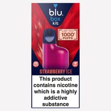 blu box kit Strawberry Ice Vape Device 20mg/ml